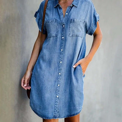 Keisha - Denim jurk