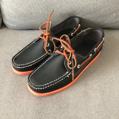 Savid - Lederen Bootschoenen voor Heren