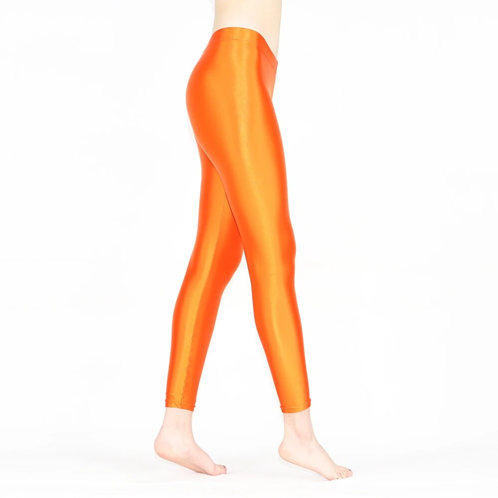 Graciela - Satijn Glimmende Zachte Yoga Legging