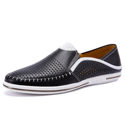 Perrin - Handgemaakte Leren Loafers