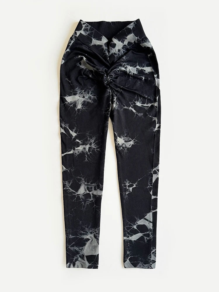 Tahmina - Dynamische Tie-Dye Yoga Leggings