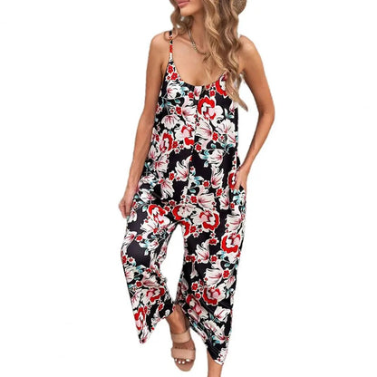 Vignette - Jumpsuit met Bloemenprints en Zakken