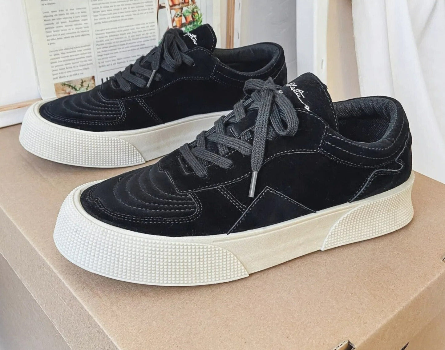 Zafran - Hippe Canvas Platform Sneakers