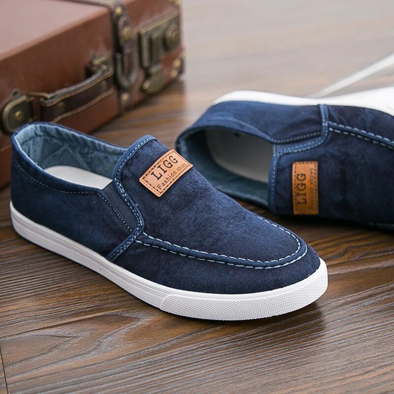 Teus - Casual Canvas Denim Sneakers