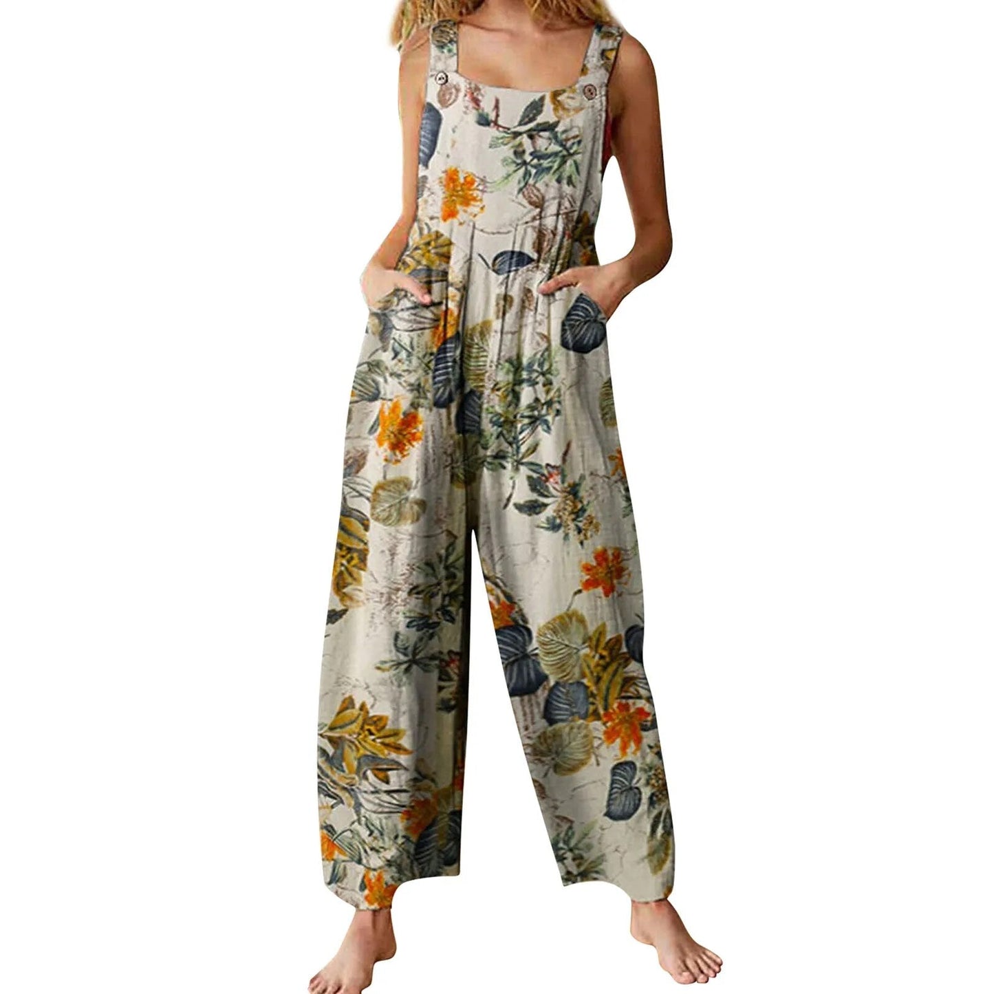 Mie - Etnische Stijl Jumpsuit