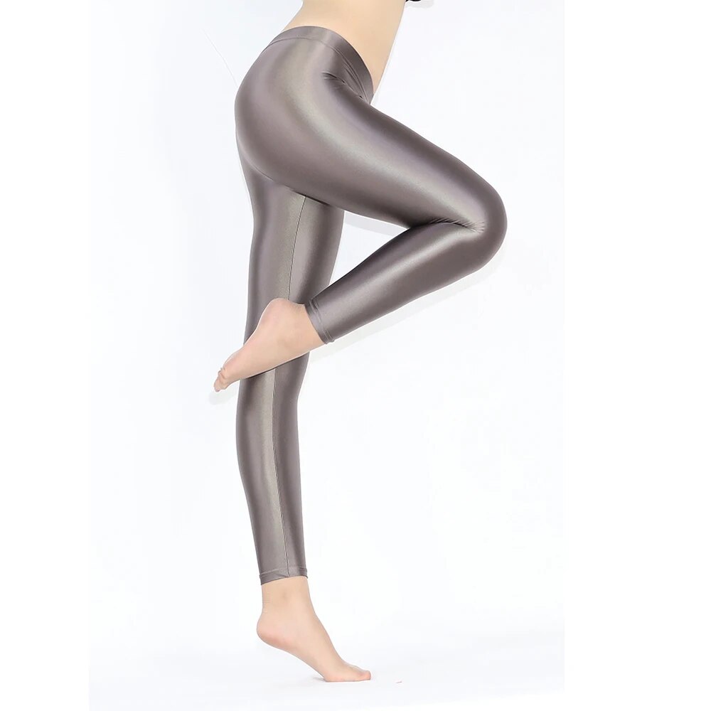 Graciela - Satijn Glimmende Zachte Yoga Legging