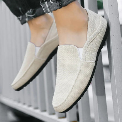 Peer - Ademend Canvas Loafers voor Mannen