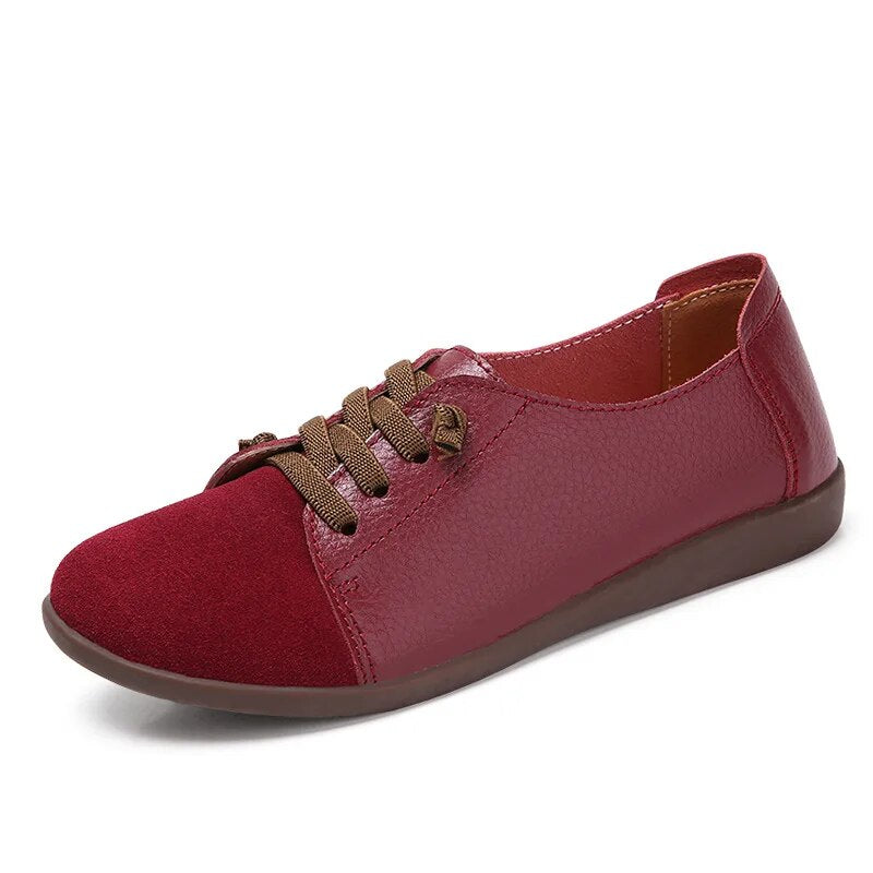 Wendela - Leren Oxford Damesschoenen