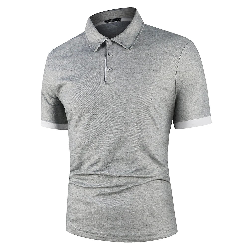 Kristian - Dynamisch Contrastkleurig Polo Shirt