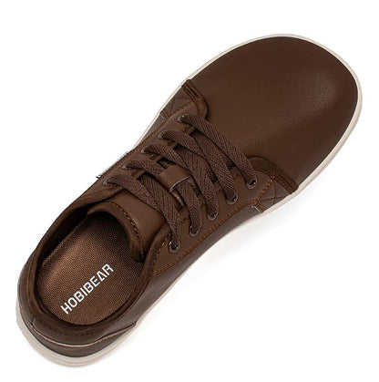 BareStride - Unisex Minimalistische Brede Sneakers