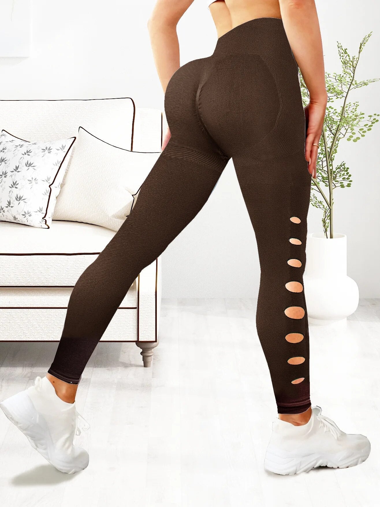 Wouda - Vrouwen Hoge taille Kont Heffen Leggings