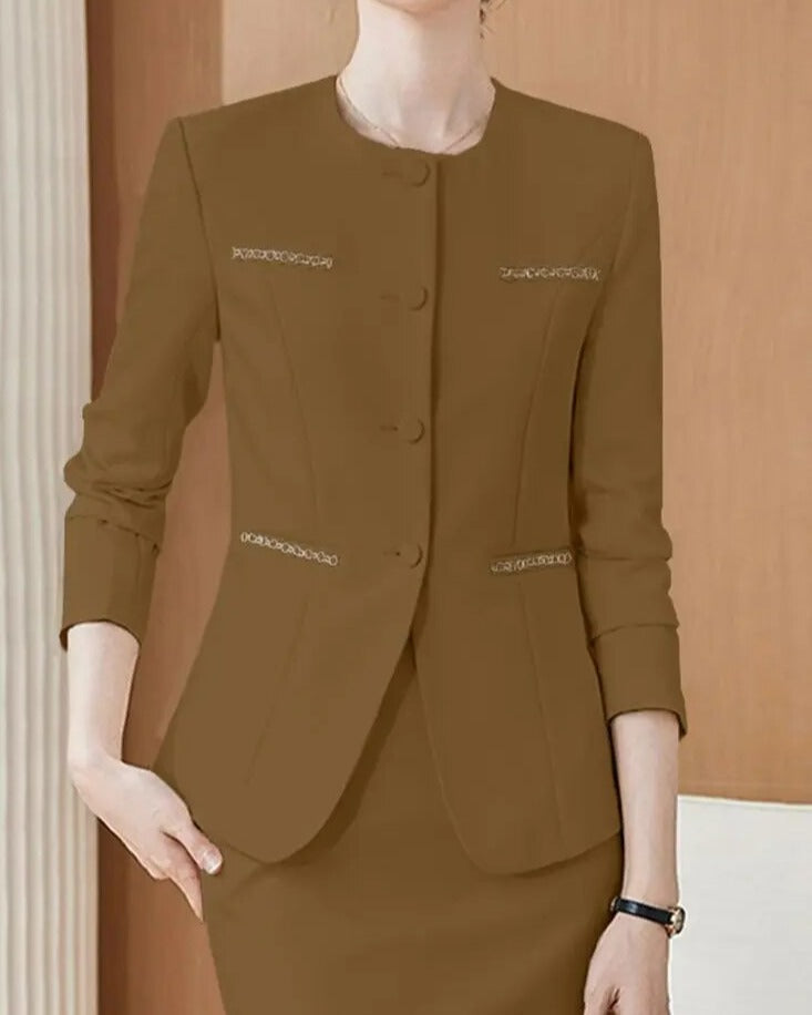 Jana - Vrouwen Lange Mouwen Blazer