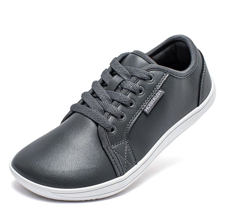 BareStride - Unisex Minimalistische Brede Sneakers