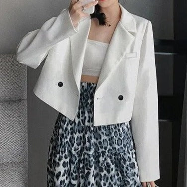 Iliana - Modieuze Cropped Blazer