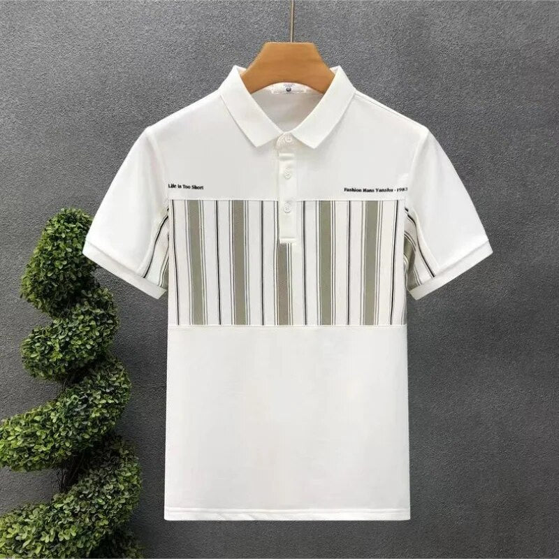 Richard - Zomerse Gestreepte Poloshirts