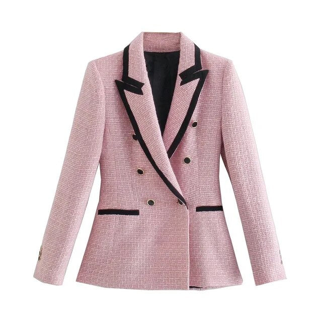 Feyza - Tijdloze Tweed Blazer