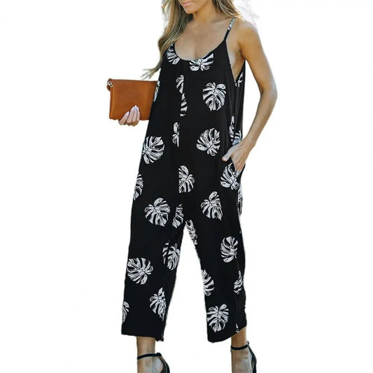 Vignette - Jumpsuit met Bloemenprints en Zakken