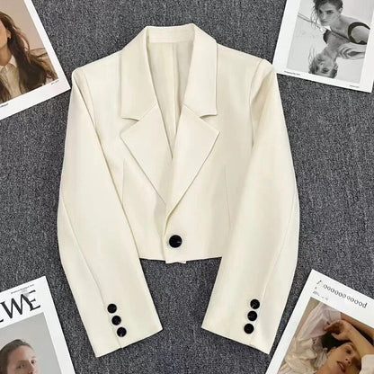 Elisa - Stijlvolle Cropped Blazer voor Dames