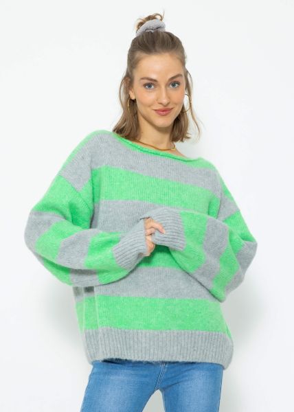 Joyce - Kleurrijke strepen Pullover