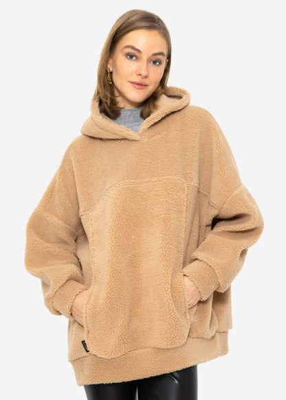 Mathilde - Knusse Oversized Teddy Hoodie