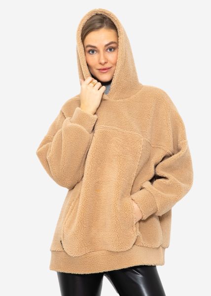 Mathilde - Knusse Oversized Teddy Hoodie