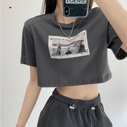 Felicity - Hippe crop top