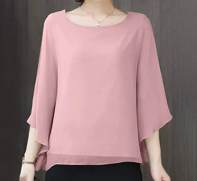 Samira - Zomerse Chiffon Blouse