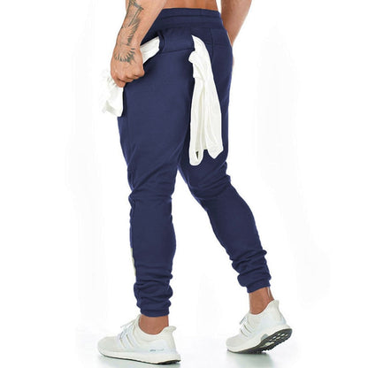 Yasper - Heren Elastisch Taille Multi-Zak Mager Joggingbroek