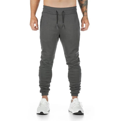 Yasper - Heren Elastisch Taille Multi-Zak Mager Joggingbroek