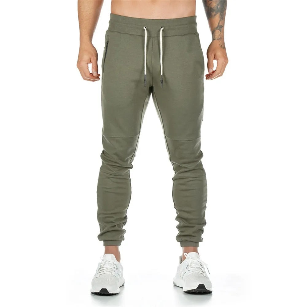 Yasper - Heren Elastisch Taille Multi-Zak Mager Joggingbroek