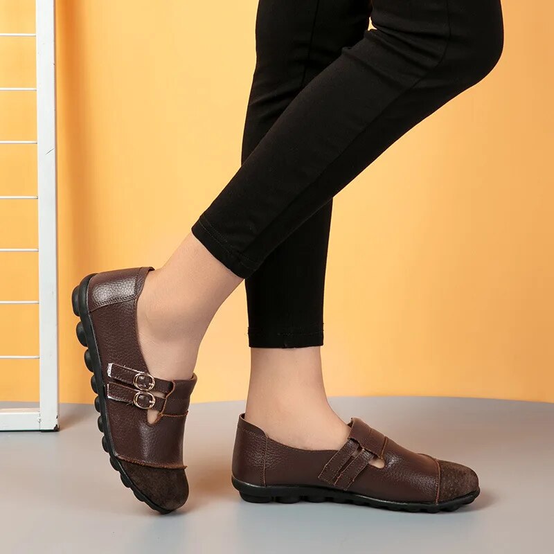 Zari - Lederen Loafers voor Dames