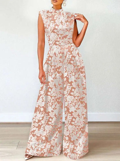 Sahila - Chique Zomerse Bloemenprint Jumpsuit