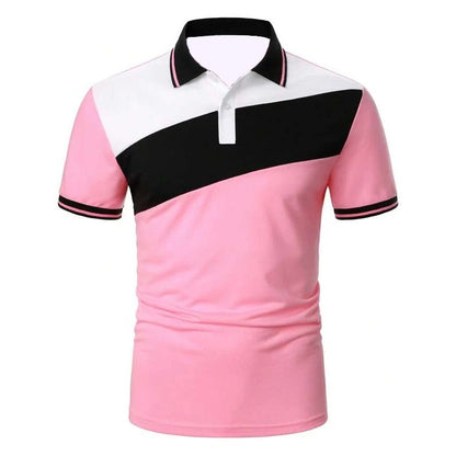 Joran - Heren Slim-Fit Driekleur Poloshirt