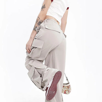 Elfie - Hip Hop Oversize Cargo Broek voor Vrouwen