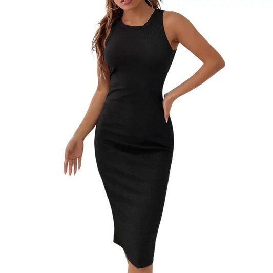 Eleanora - Vrouwenjurk Zomer Stretchable Hip Wrap Midi Jurk