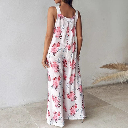 Merci - Zomerse Bloemenprint Jumpsuit voor Dames