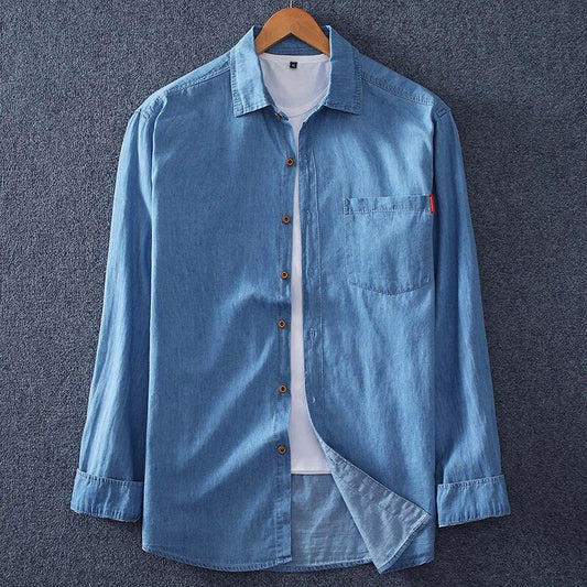 Amaury - Denim Shirt voor Mannen