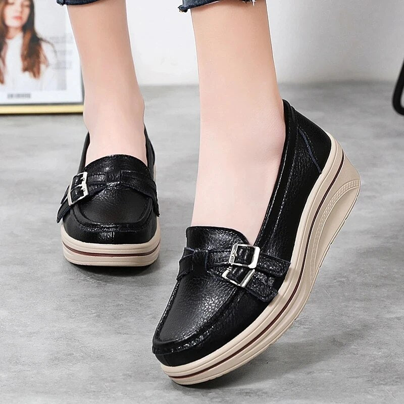 Kelli - Vrouwen Flats Platform Loafers