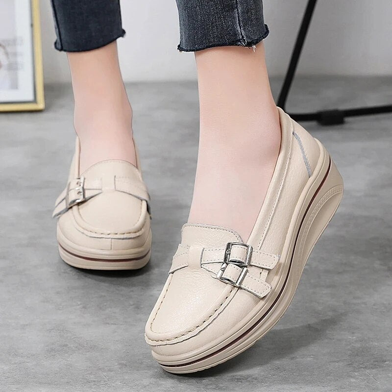 Kelli - Vrouwen Flats Platform Loafers