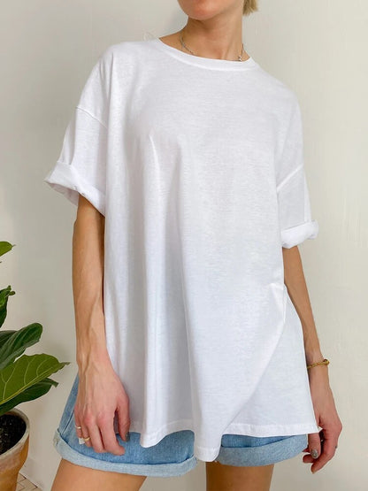 Melody - Zomer Oversized Katoenen T-shirt