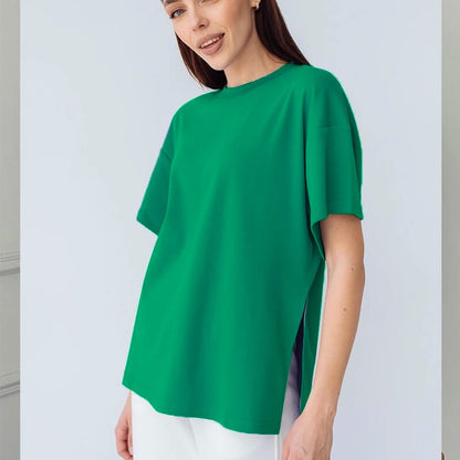 Melody - Zomer Oversized Katoenen T-shirt