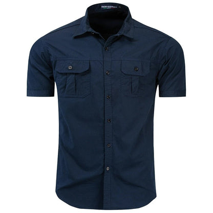 Carter - Katoenen Militaire Cargo Shirts