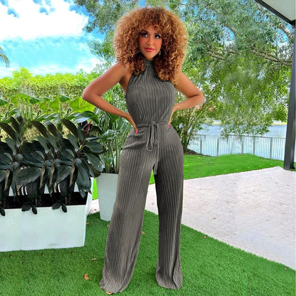 Christine - Mouwloze Bandage Jumpsuit