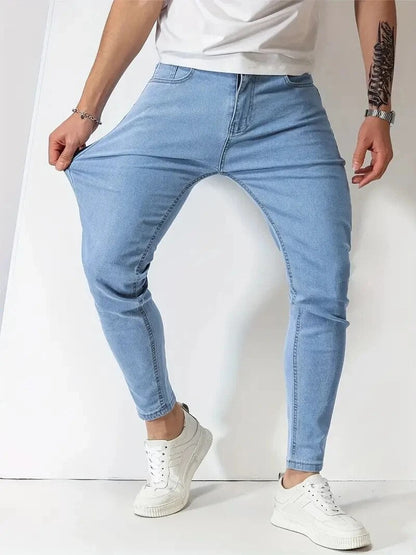 Tomrick - Rekbaar Mager Denim Broek voor Mannen