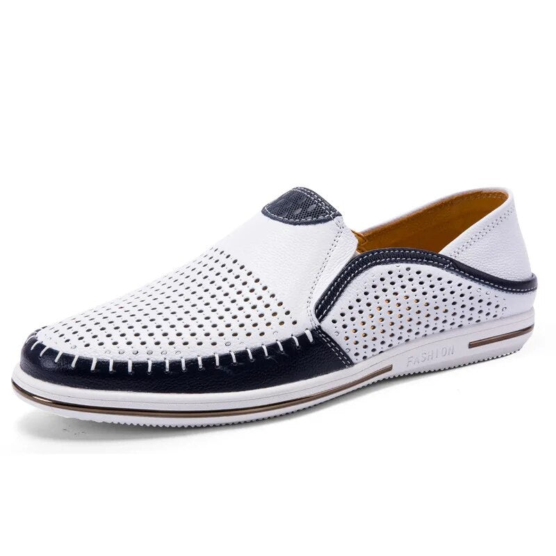 Perrin - Handgemaakte Leren Loafers