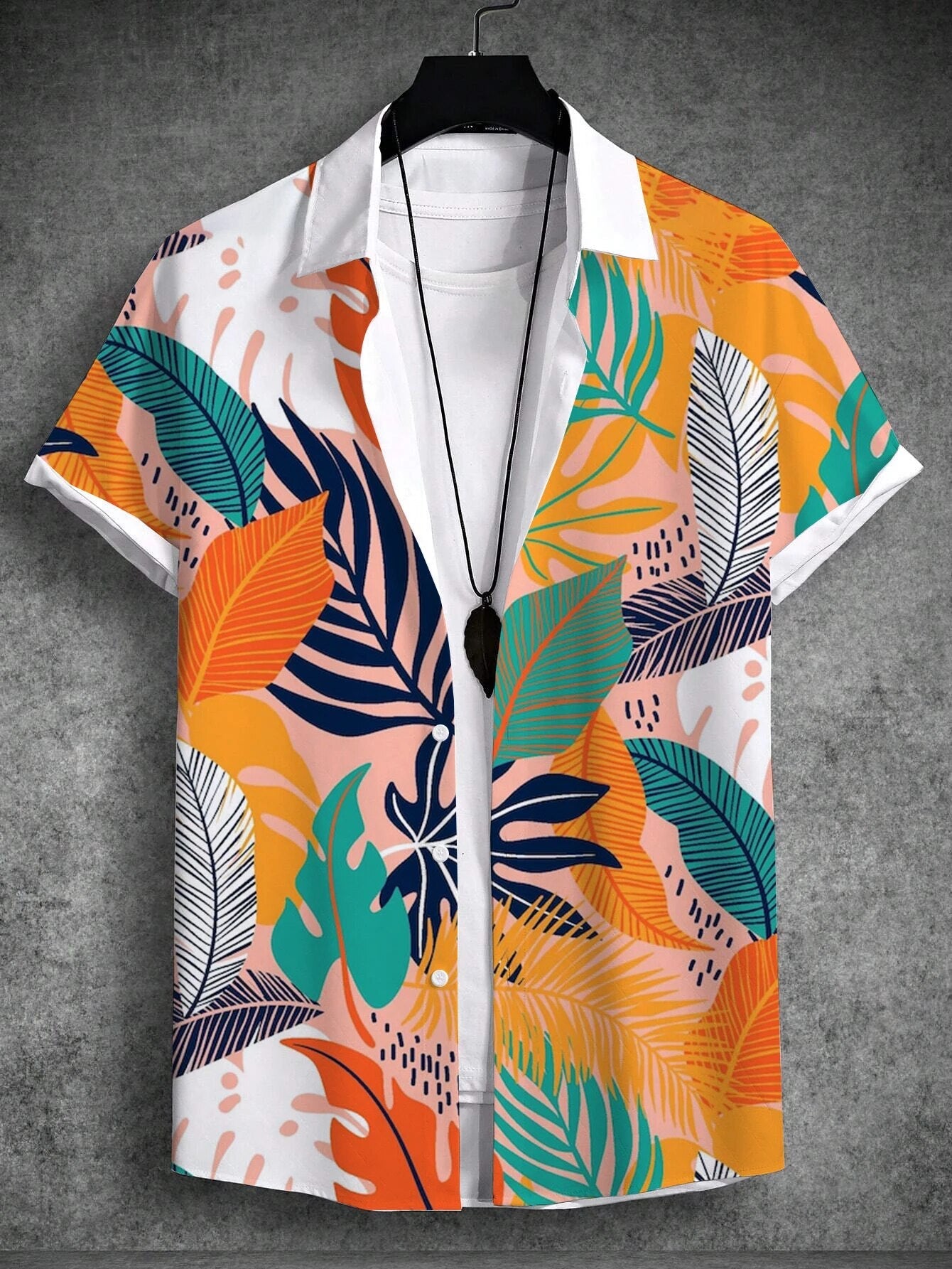 Royce - Zomer Shirt met Tropische print