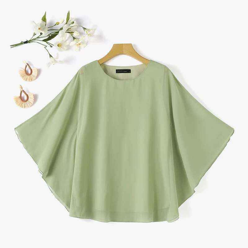 Samira - Zomerse Chiffon Blouse