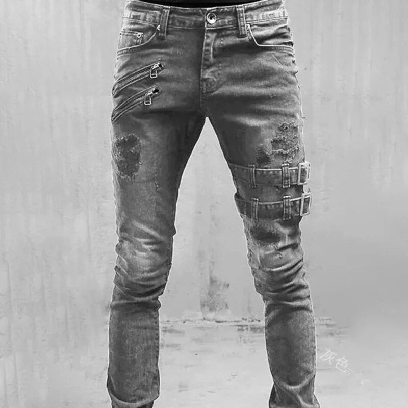 Derrick - Urban Denim Joggers