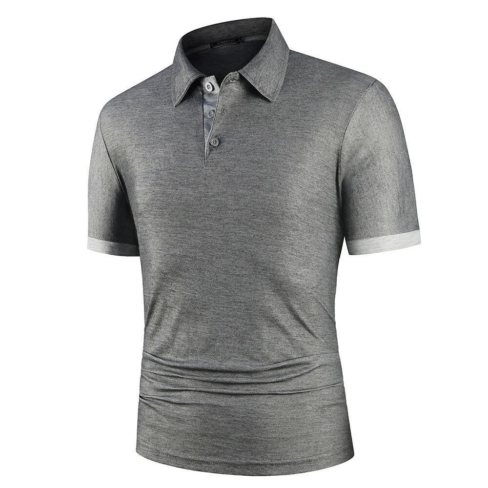 Kristian - Dynamisch Contrastkleurig Polo Shirt